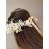 Preserved Hydrangea Ivory Floral Crown 2