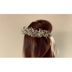 Gypsophila Classic Dried Floral Crown