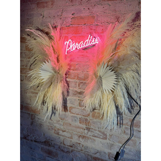 Large Backdrop Fluffy Pampas Wing Styling