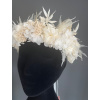 Preserved Hydrangea Ivory Floral Crown 3