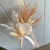 Flower Girl Bridesmaids Dried Flower heart Wand 3
