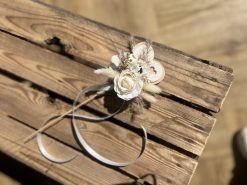 Love Heart Dried Flower Wand