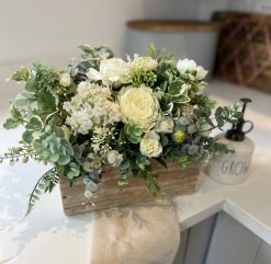 Timeless Beauty Everlasting Reclaimed Crate forever arrangement