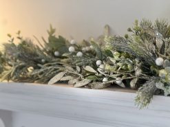 Sage & Berries Luxury Christmas Garland and Table centrepiece runner