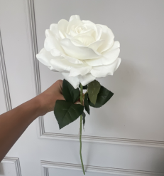 Huge Velvet real feel long stem roses